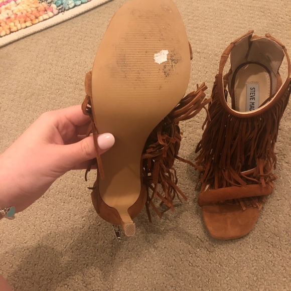 Brown Suede Heels - Picture 3 of 4